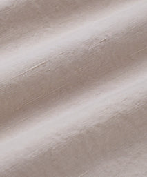 Beige Classic Fit Slub Blend Formal Shirt